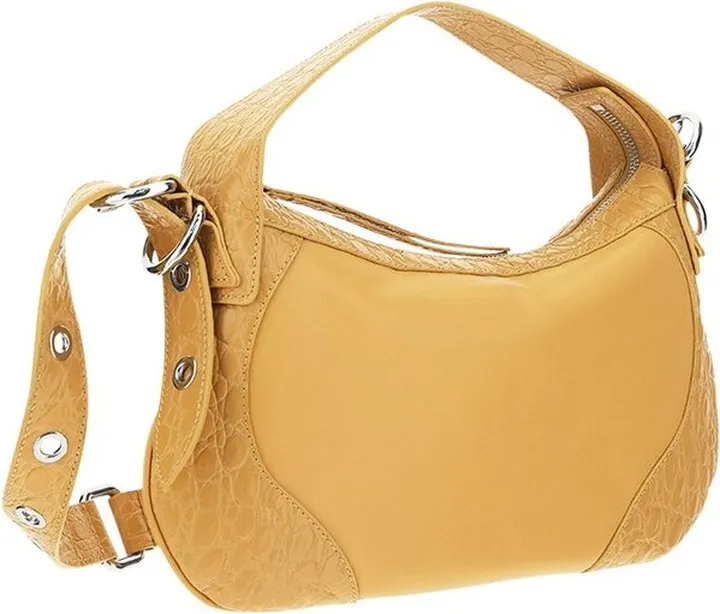 By Far Yana Croco Shoulder Bag
