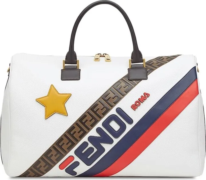 Fendi Mania Panelled Travel Bag
