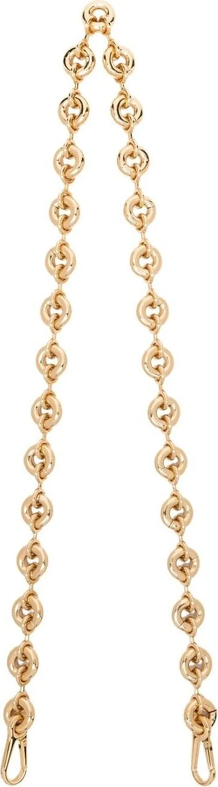 Gold-Tone Donut Bag Chain Strap