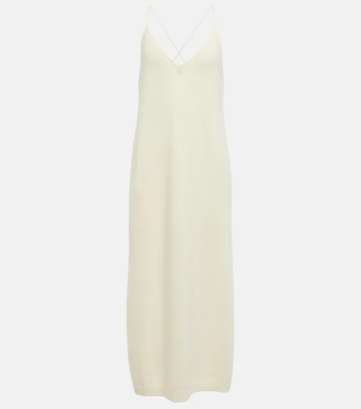 Cashmere midi dress