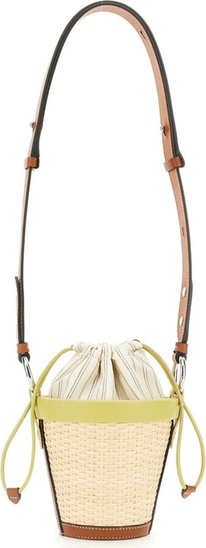 Maison Margiela Woven Drawstring Shoulder Bag
