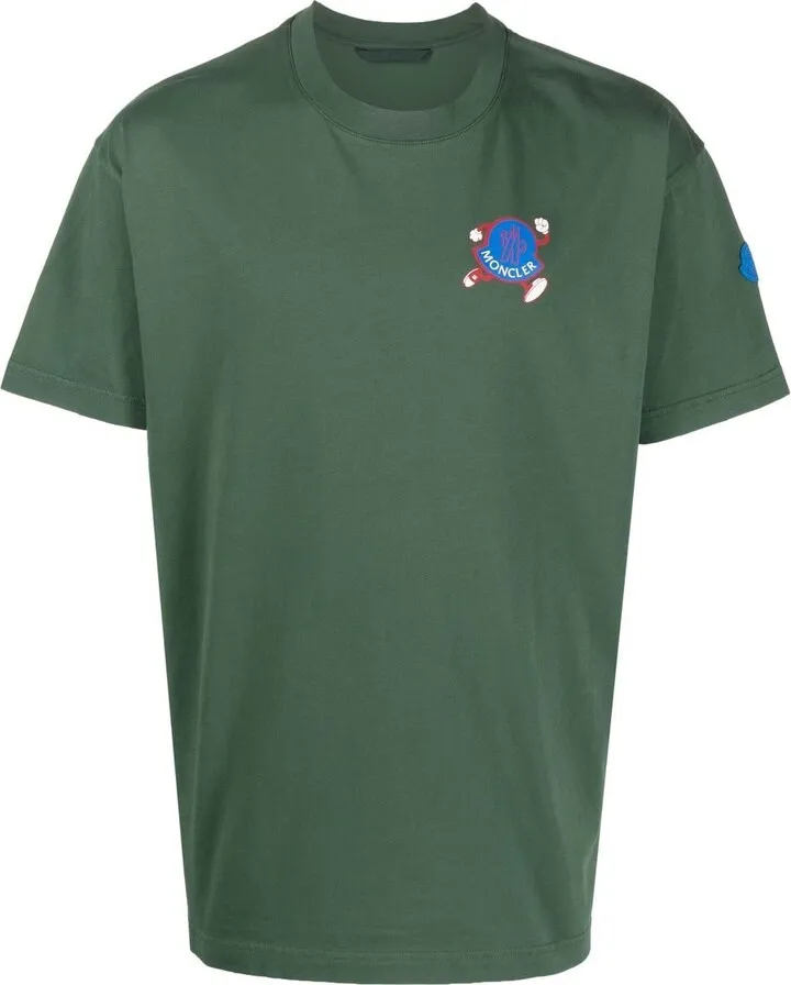 logo-print cotton T-shirt