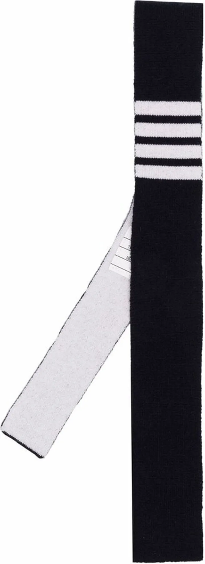 4-Bar stripe knit tie