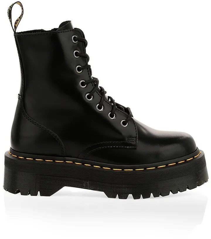 Jadon Leather Combat Boots