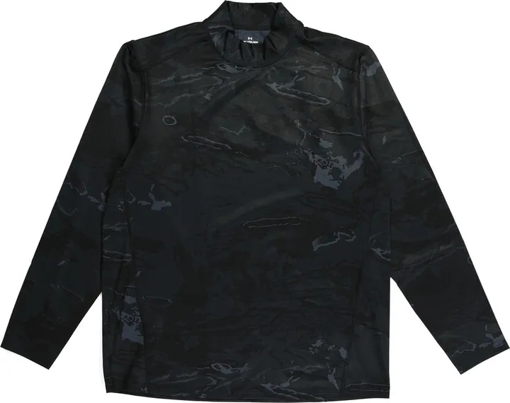 Camo Mock Neck Top