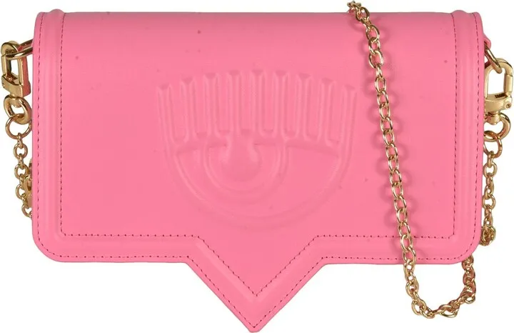 Eyelike Chain Shoulder Bag