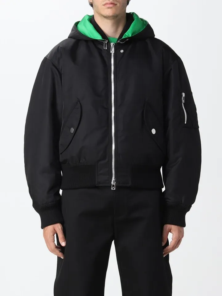 Bottega Veneta nylon bomber jacket