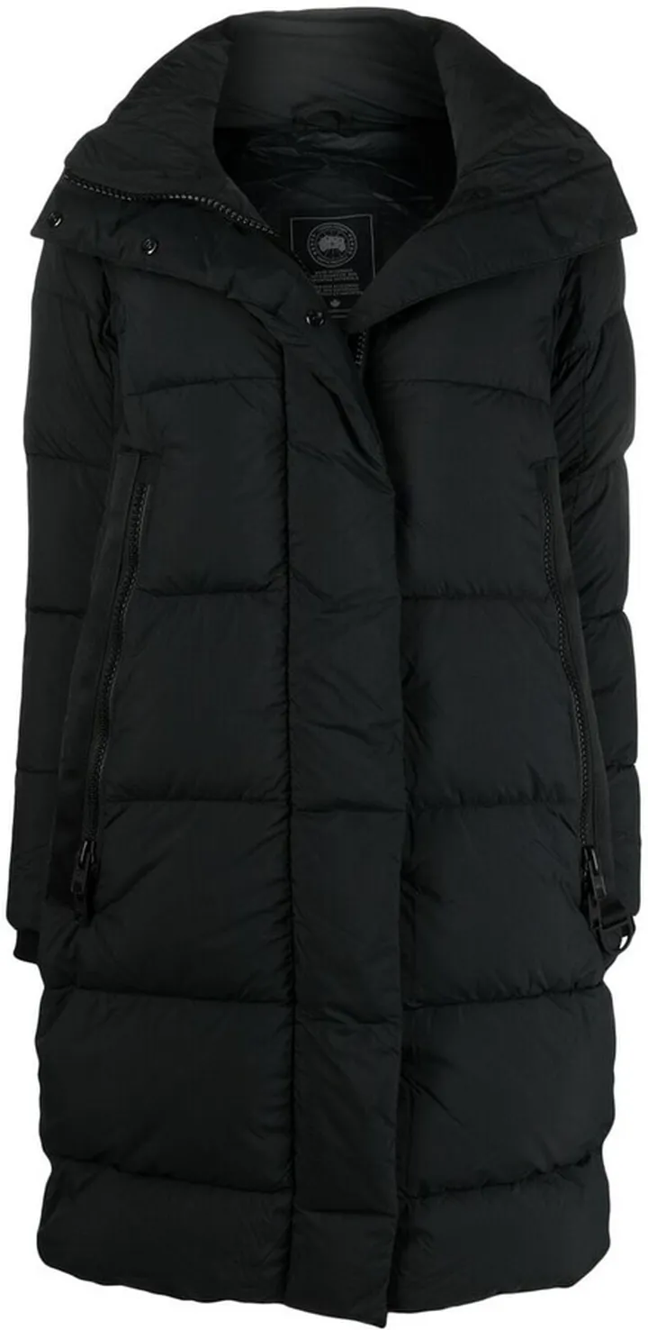 Byward midi puffer coat
