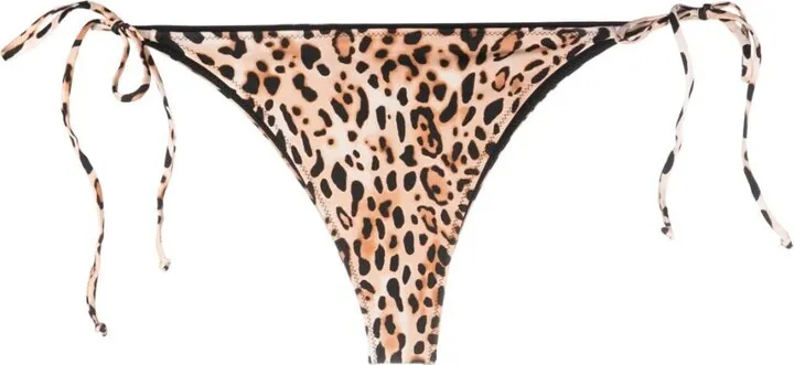 Mariella leopard-print bikini bottoms