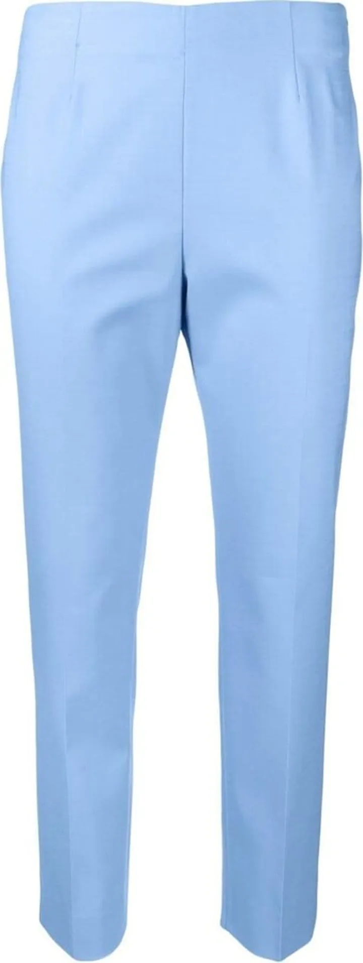 Cropped Straight-Leg Trousers