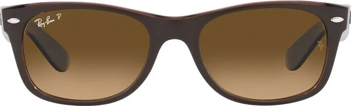 New Wayfarer 58mm Polarized Square Sunglasses