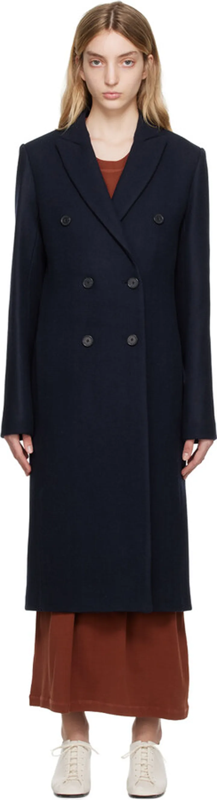 Joseph Navy New Camia Coat