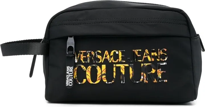 Logo-Embellished Pouch