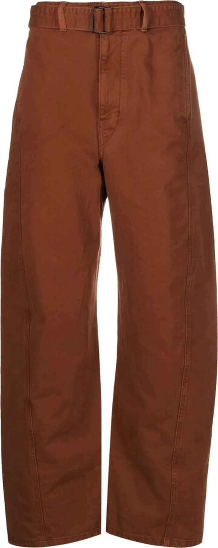 Belted Wide-Leg Trousers
