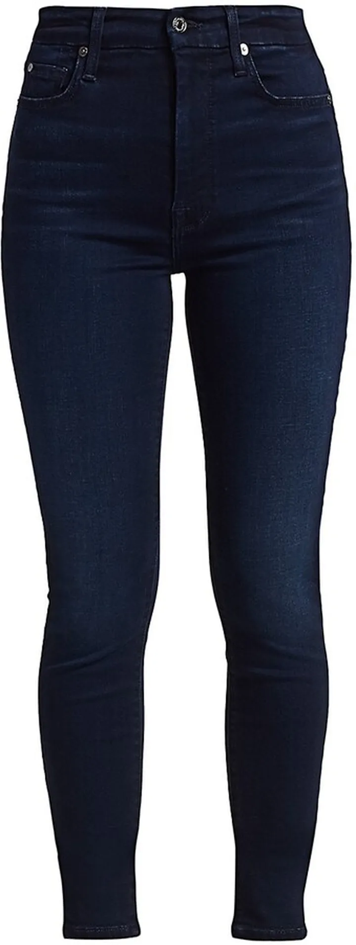 High-Rise Ankle Skinny Jeans