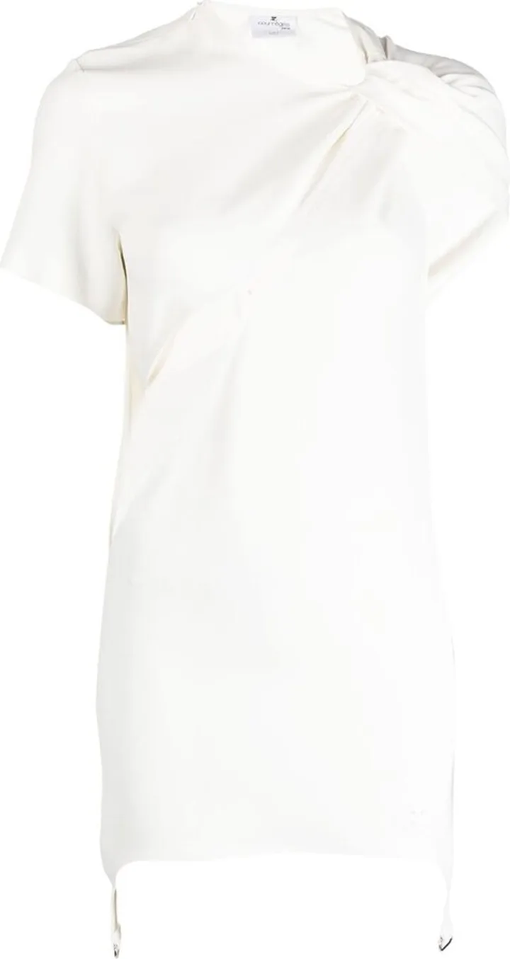 Cut-Out Suspenders Mini Dress