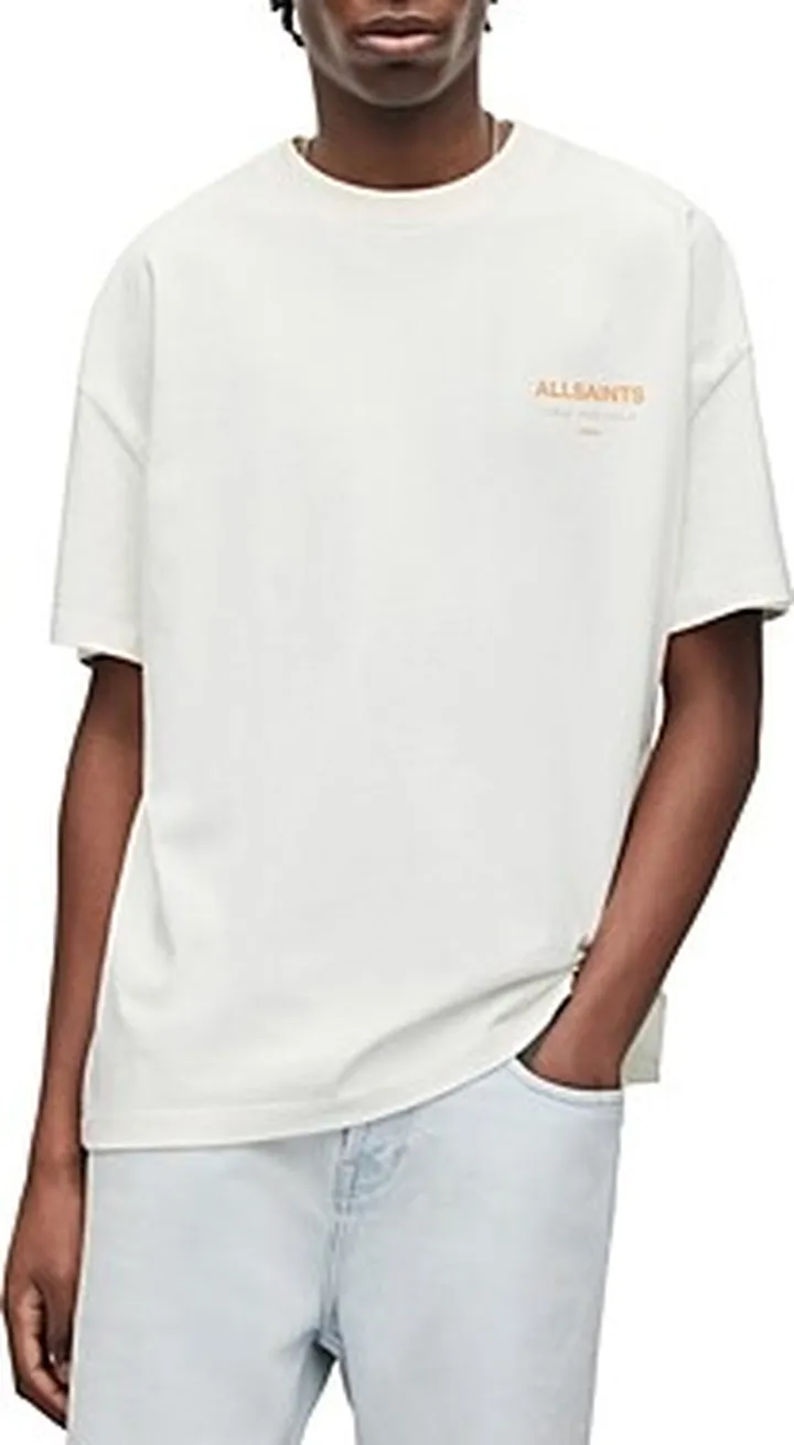 Allsaints Underground Organic Cotton Logo Graphic Tee