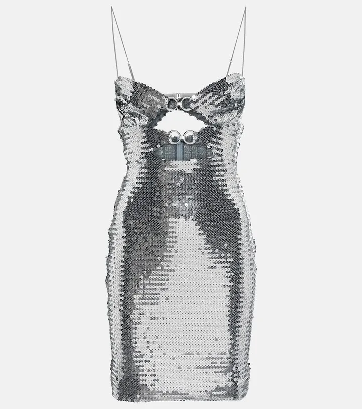 Sequined minidress