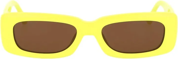 The Attico Mini Marfa Rectangular Frame Sunglasses