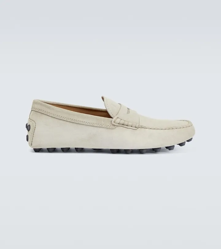 Gommino suede driving shoes