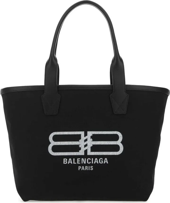 Balenciaga BB Logo Printed Tote Bag