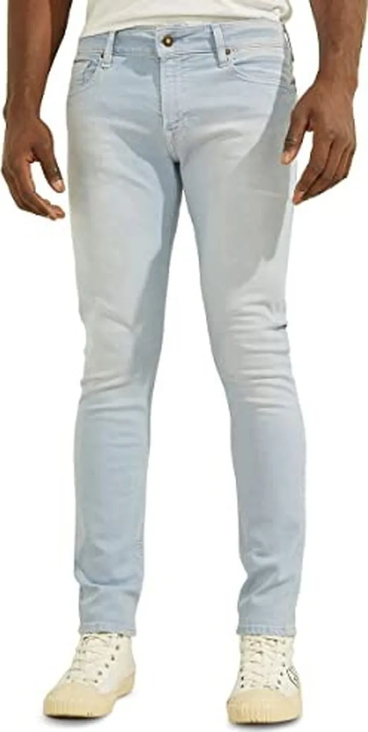 GUESS Men's Dyed Skinny Jeans