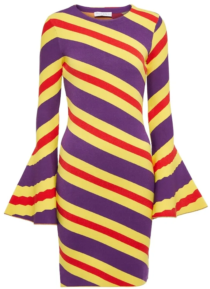 Striped minidress
