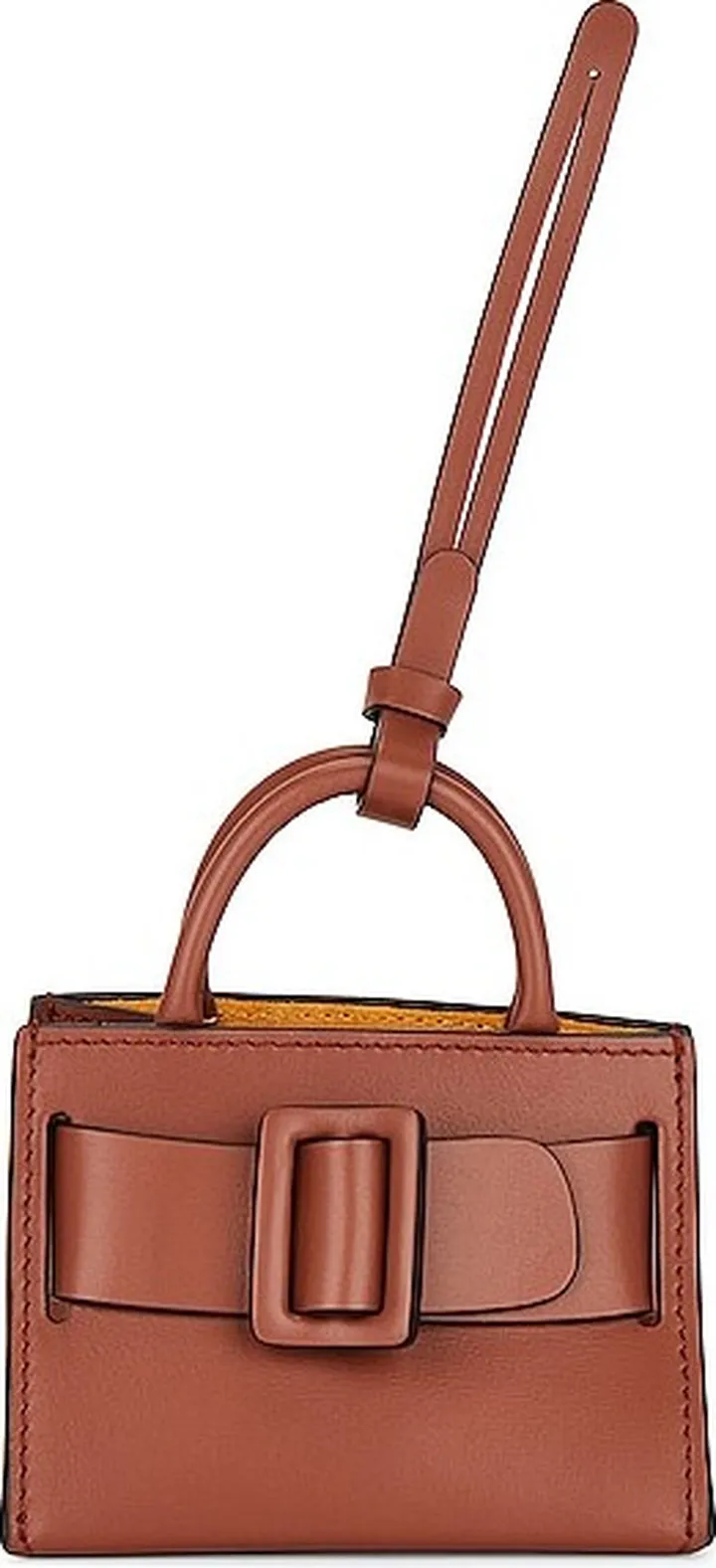 Boyy Bobby Charm With Strap in Brown