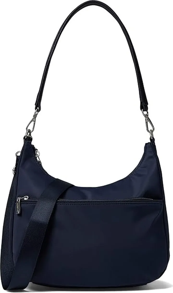 Baggallini Bowery Half Moon Bag (French Navy) Handbags