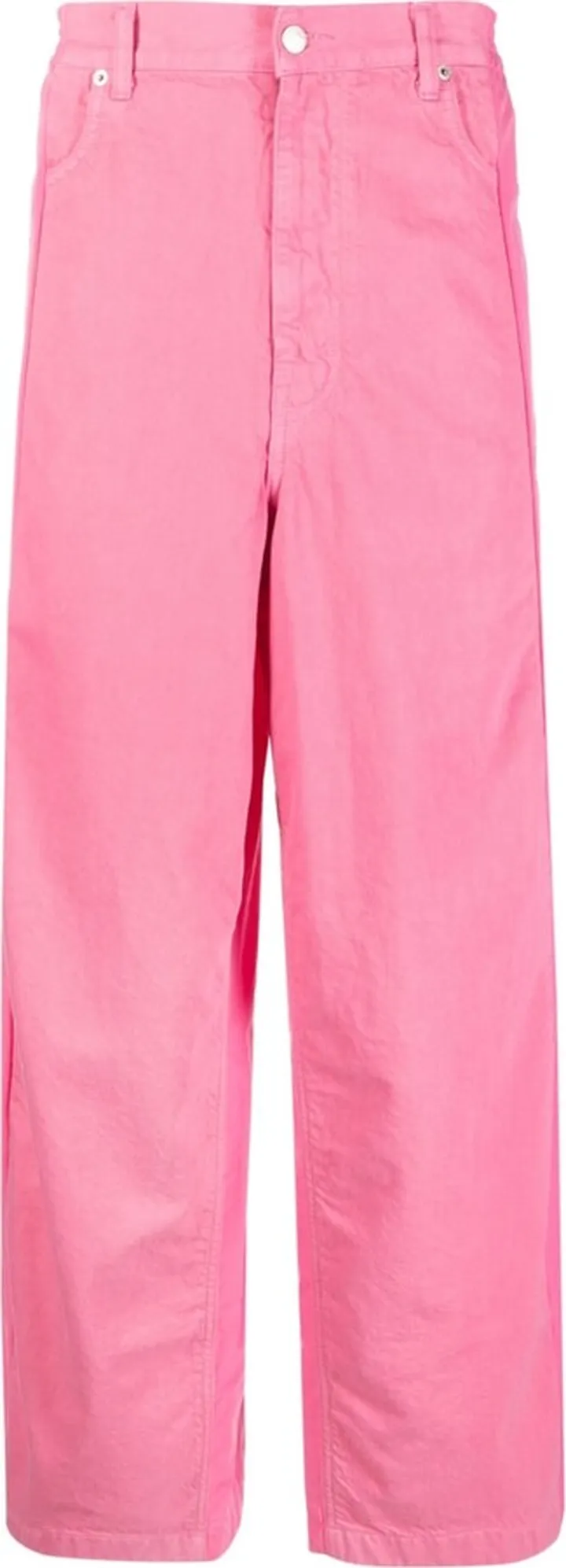 Panelled Wide-Leg Trousers