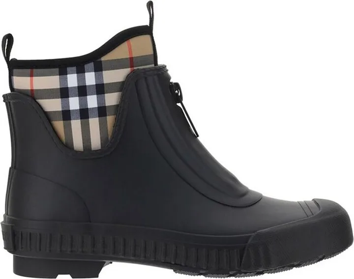 Burberry Vintage Check Detailed Rain Boots