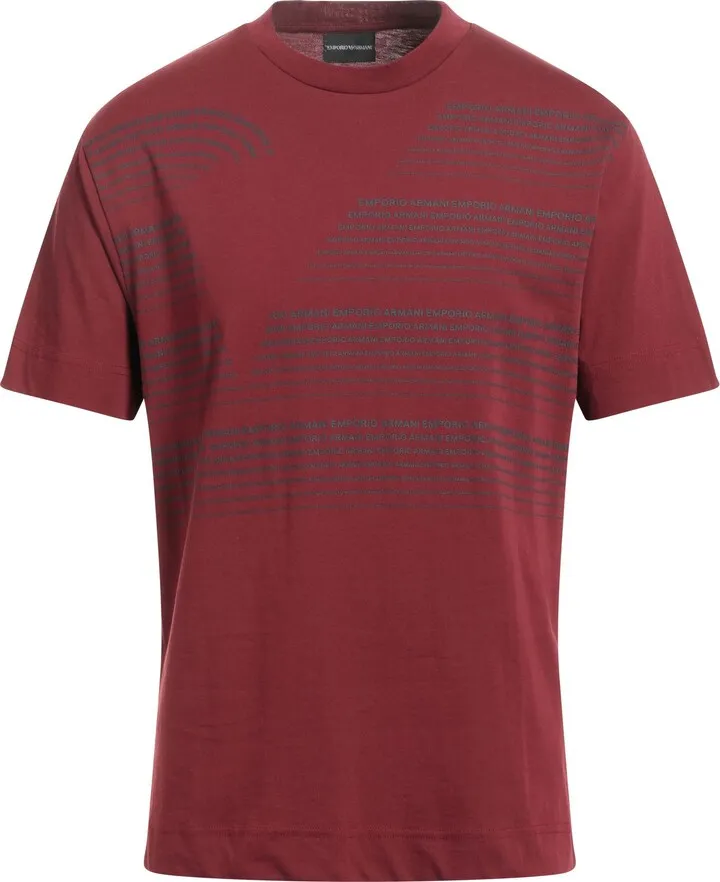 T-shirt Burgundy