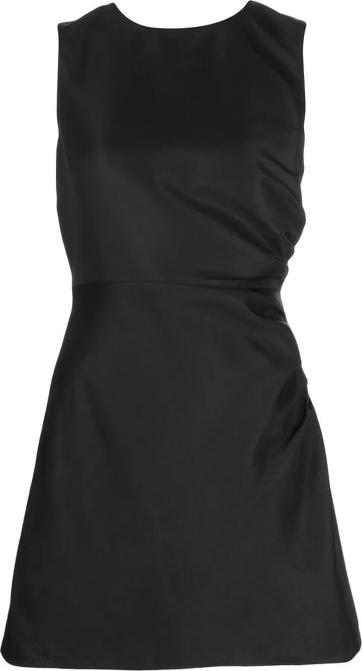 Rachel bow-detail mini dress