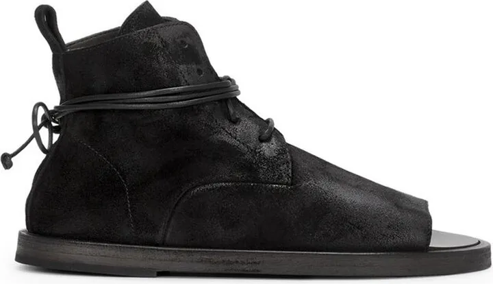 Marsèll Sandello Peep-Toe Lace-Up Shoes