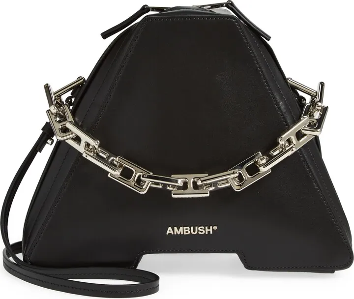 Tri Calfskin Crossbody Bag