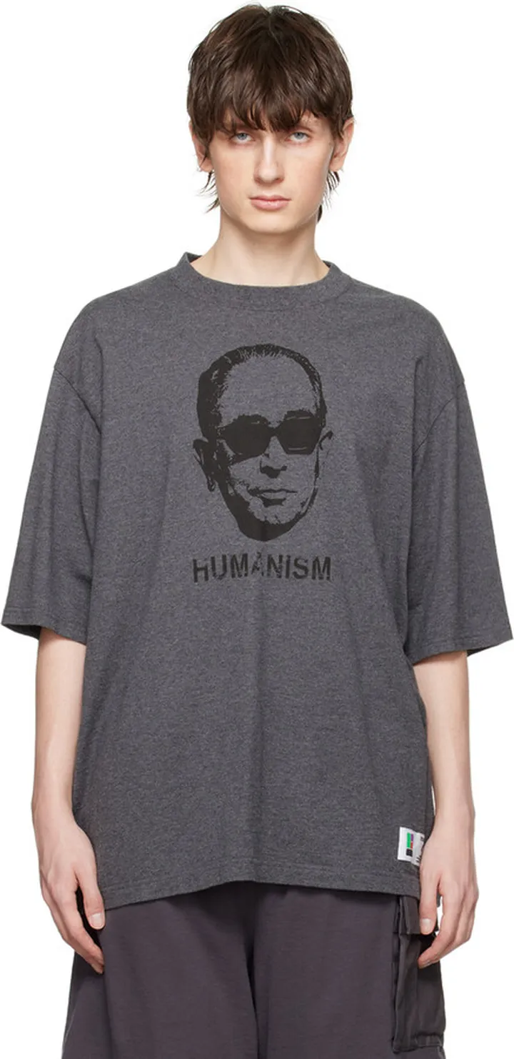 UNDERCOVER Gray Printed T-Shirt