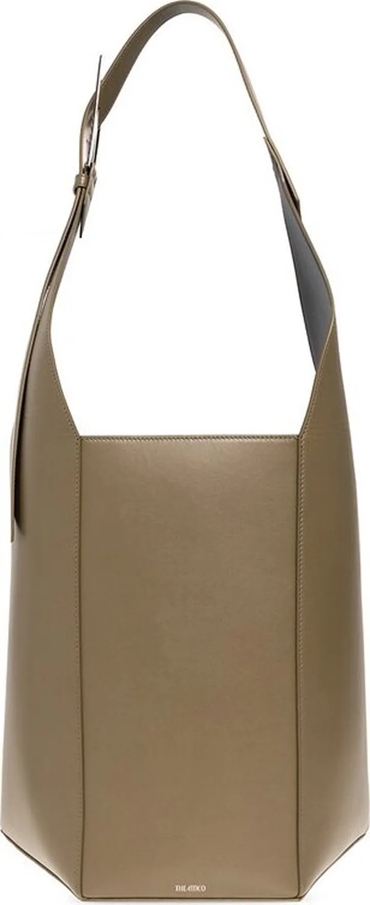 The Attico 12PM Logo Printed Tote Bag