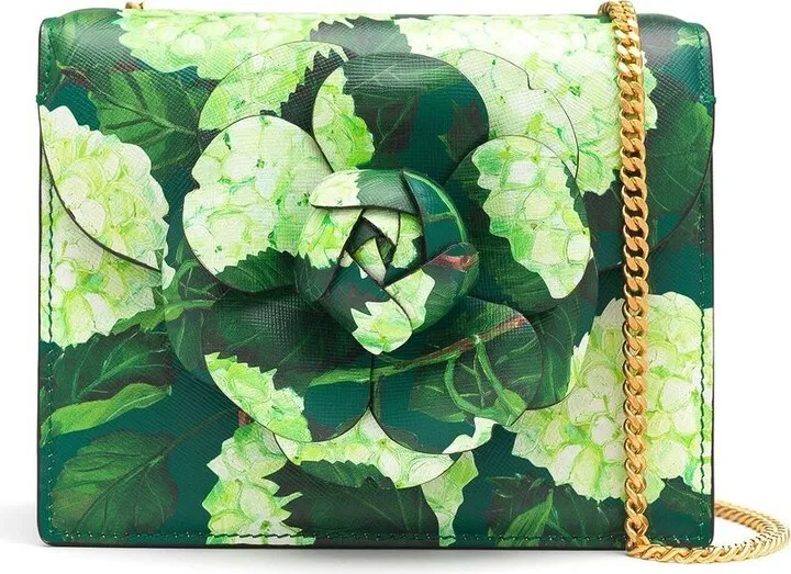mini Tro floral-print bag