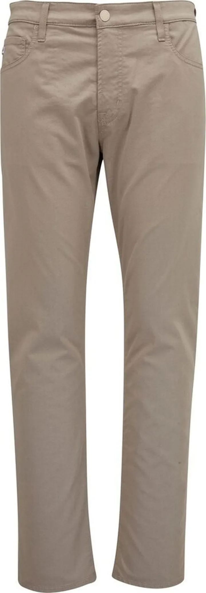 Logo-Patch Straight-Leg Trousers