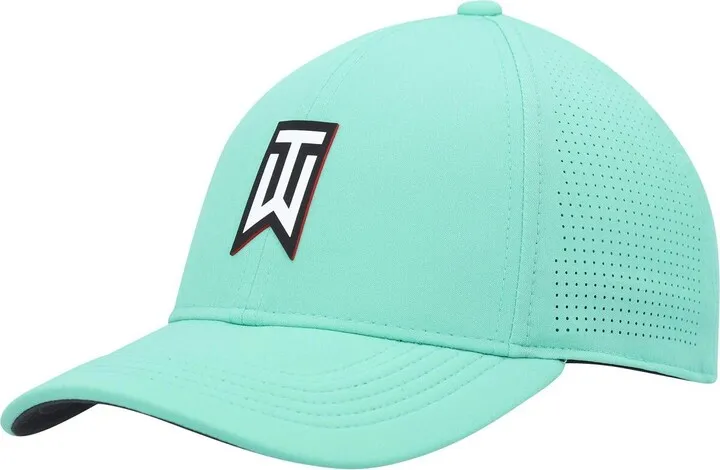Men's Nike Golf Mint Tiger Woods Legacy91 Performance Flex Hat