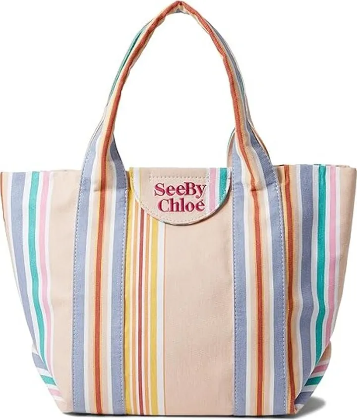 See by Chloe Laetizia Small Tote (Smooth Tan) Handbags