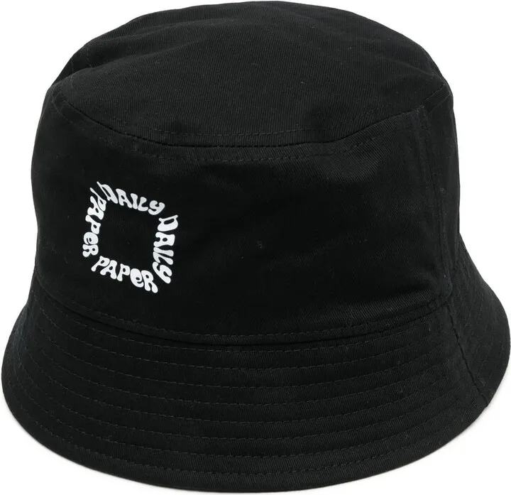 Logo-Print Bucket Hat