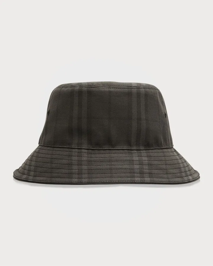 Men's Check Bucket Hat