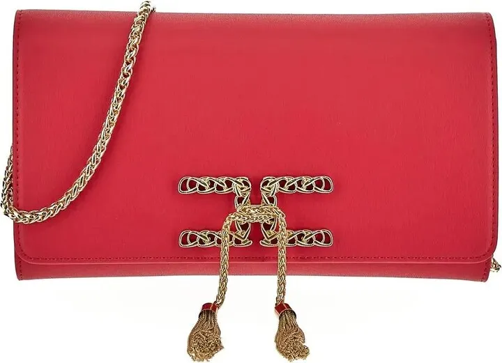 Maxi Pouch Bag With Plaque