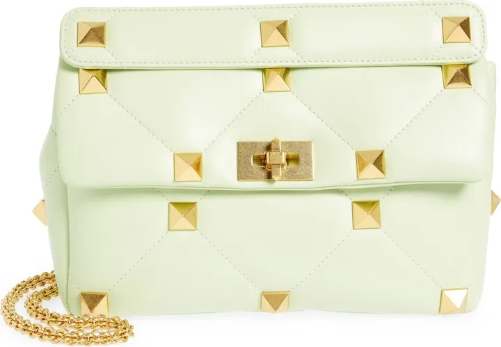 Large Roman Stud Shoulder Bag