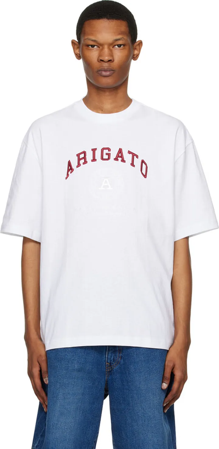 Axel Arigato White University T-Shirt