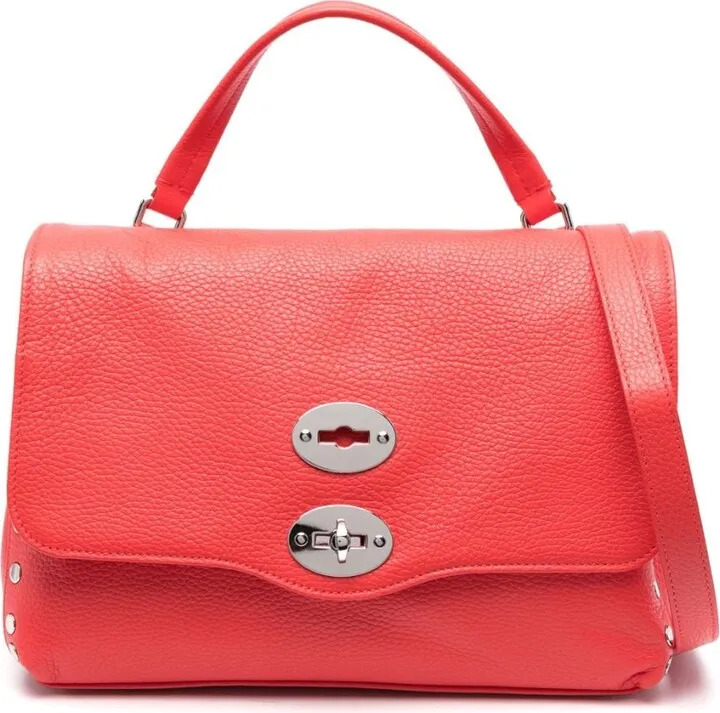 Postina leather tote bag