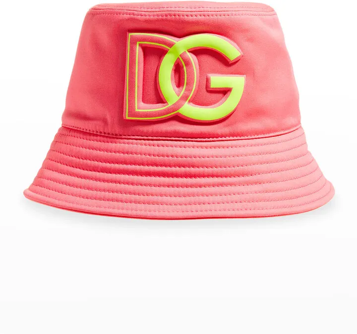 Men's Cotton-Stretch Logo Bucket Hat