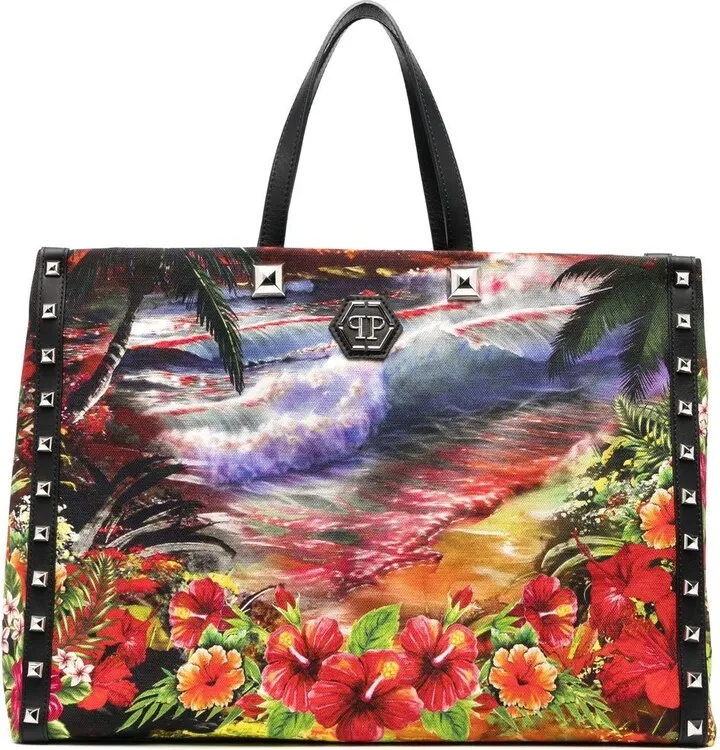 Hawaii canvas tote bag