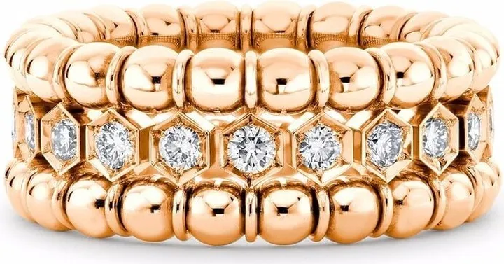 18kt rose gold Bohemia diamond ring